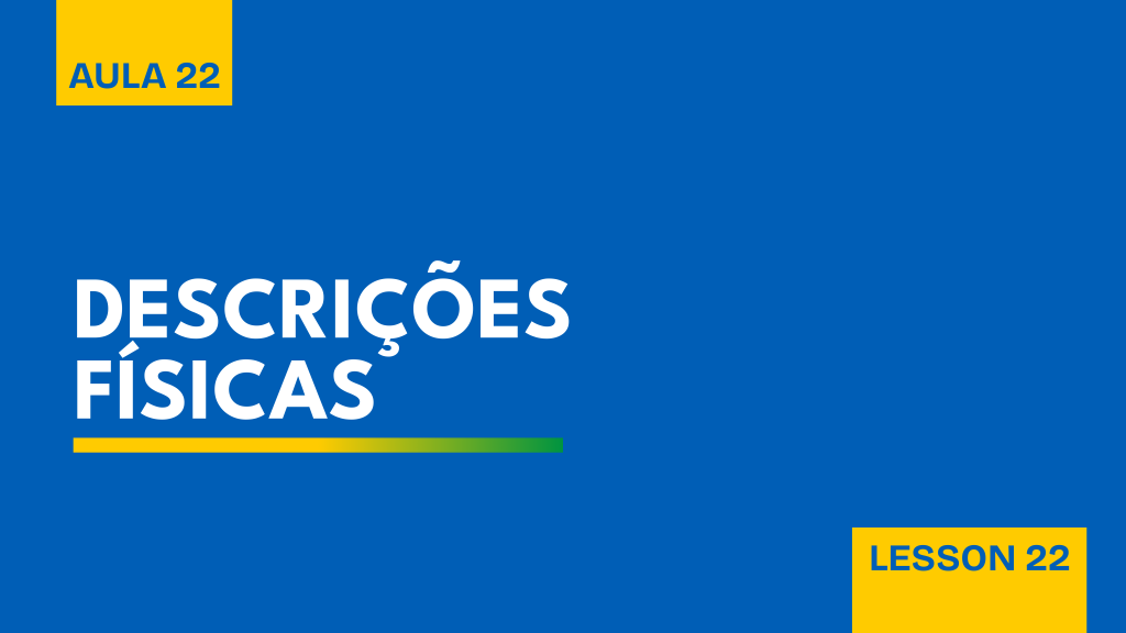 Brazilian Portuguese online lesson modules and learning materials.