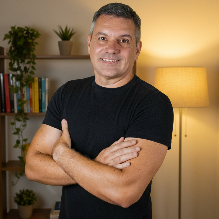 Evandro Rodrigues, award-winning Brazilian Portuguese instructor.